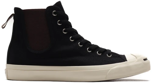 Converse Jack Purcell Hi Sidegore RH Black