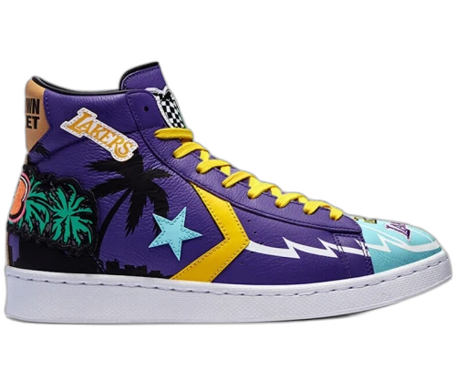 Converse Pro Leather Chinatown Market NBA Los Angeles Lakers
