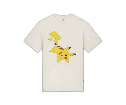 Converse x Pokemon Pikachu T-Shirt White