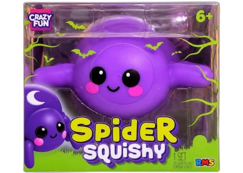 Crazy Fun Spider Squishy Fidget Toy