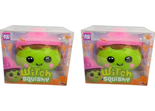 Crazy Fun Witch Squishy Fidget Toy 2x Lot