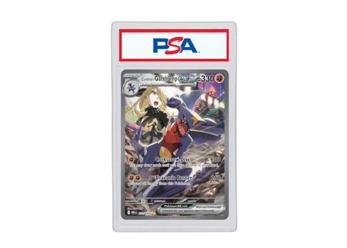 Cynthia's Garchomp ex 2025 Pokémon Scarlet & Violet Destined Rivals Special Illustration Rare 232/182 (PSA or BGS Graded)
