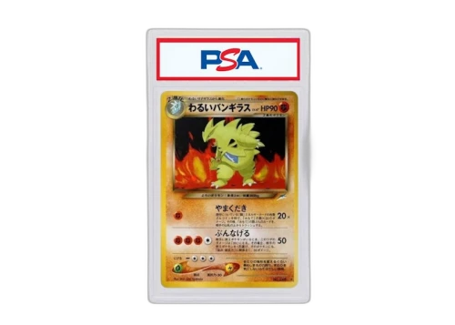 Dark Tyranitar 2001 Pokémon Neo Genesis Neo 4 To Darkness and Light Holo Rare (Japanese) No.248 (PSA or BGS Graded)