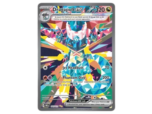 Dragapult ex 2025 Pokémon Scarlet & Violet Prismatic Evolutions Special Illustration Rare 165/131 Ungraded