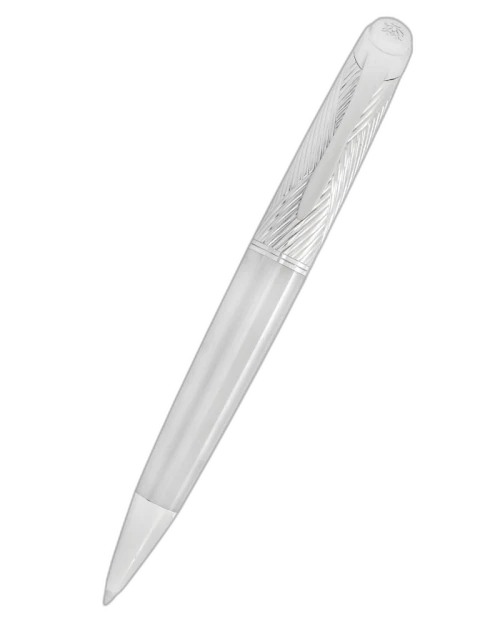 Dunhill AD Fighter Sterling Silver 5.5in Ballpoint NXC2793