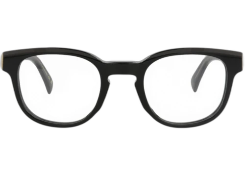Dunhill Round Frame Acetate Optical Frames DU0003O-30009670-001 Black Black Transparent