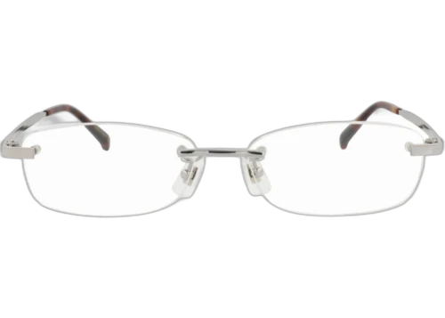 Dunhill Square Frame Titanium Optical Frames DU0017OJ-30009718-003 Silver Silver Transparent