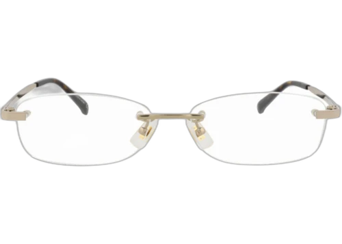 Dunhill Square Frame Titanium Optical Frames DU0017OJ-30009718-004 Gold Gold Transparent