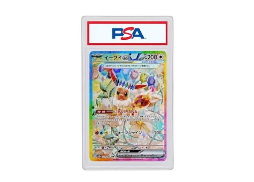 Eevee 2024 Pokémon Scarlet & Violet High Class Pack Terastal Festival ex Special Art Rare (Japanese) SV8a 223/187 (PSA or BGS Graded)