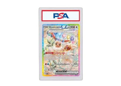 Eevee ex 2025 Pokémon Scarlet & Violet Prismatic Evolutions Special Illustration Rare 167/131 (PSA or BGS Graded)