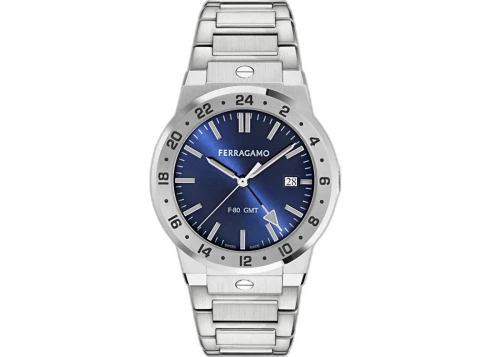 Ferragamo F-80 Classic GMT Bracelet SFJJ00526