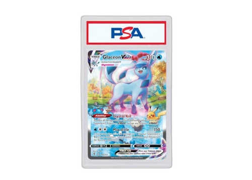 Glaceon Vmax 2021 Pokémon Scarlet & Violet Evolving Skies Ultra Rare Vmax 209/203 (PSA or BGS Graded)