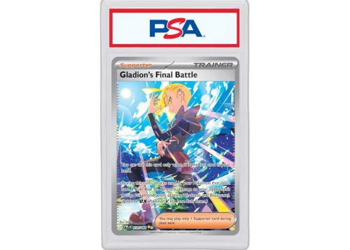 Gladion 2026 Pokémon Mega Evolution Pitch Black Gladion's Final Battle SIR 118/084 (PSA or BGS Graded)