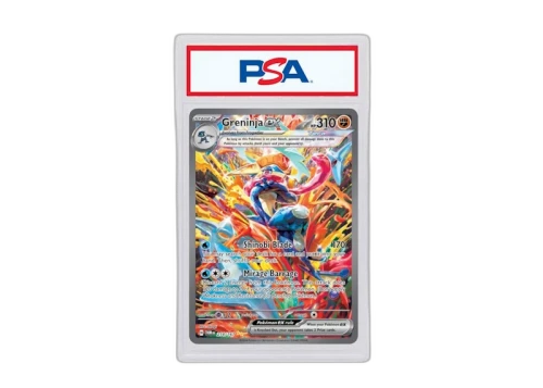 Greninja ex 2025 Pokémon Scarlet & Violet Twilight Masquerade Special Illustration Rare 214/167 (PSA or BGS Graded)