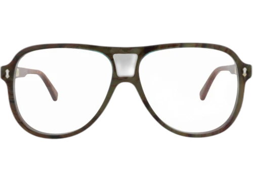 Gucci Aviator Frame Acetate Optical Frames GG1044O-30011620-003 Blue Brown Transparent