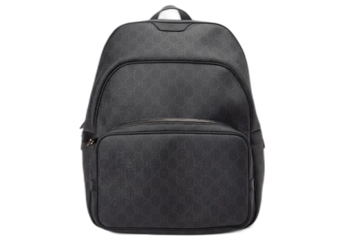 Gucci GG Supreme Backpack Monogram GG Medium Black