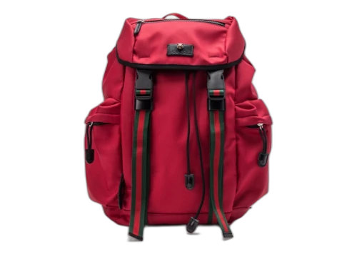 Gucci Techno Canvas Backpack Web Detail Red/Black/Blue