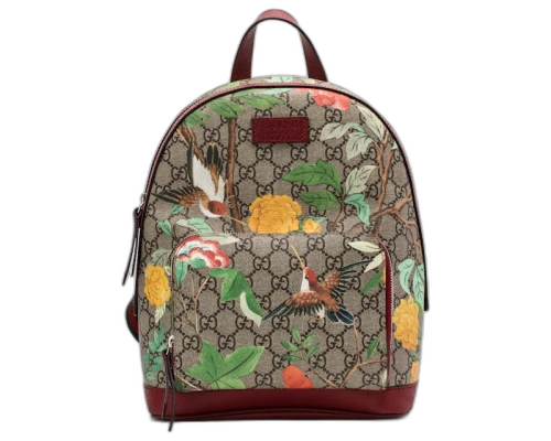 Gucci Tian Print Backpack Monogram GG Small Multicolor