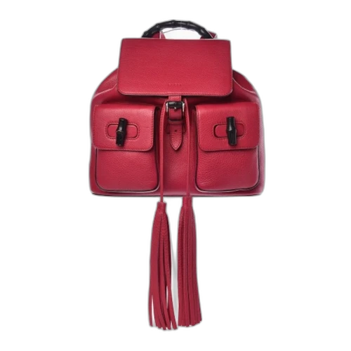 Gucci Bamboo Backpack Medium Petunia