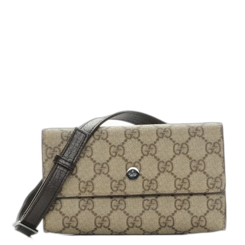 Gucci Belt Pouch GG Plus Brown