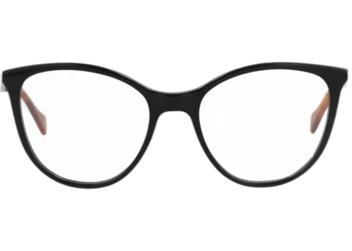 Gucci Cat Eye Frame Acetate Optical Frames GG1007O-30011762-002 Black Gold Transparent