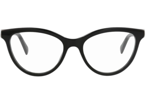 Gucci Cat Eye Frame Acetate Optical Frames GG1179O-30013451-001 Black Black Transparent