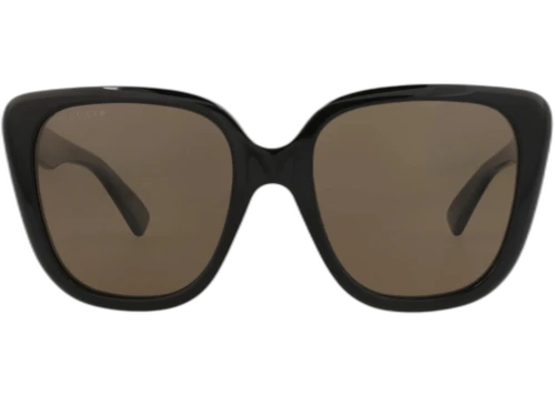 Gucci Cat Eye Frame Acetate Sunglasses GG1169S-30013425-001 Black Black Brown