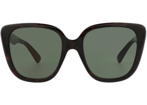 Gucci Cat Eye Frame Acetate Sunglasses GG1169S-30013425-003 Havana Havana Green