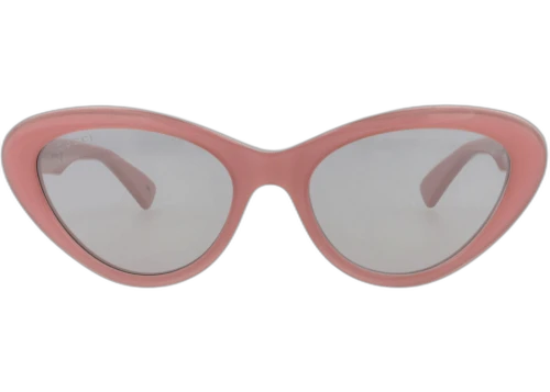 Gucci Cat Eye Frame Acetate Sunglasses GG1170S-30013427-004 Pink Pink Grey