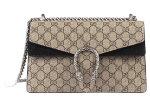 Gucci Dionysus Small GG Shoulder Bag Beige/Ebony