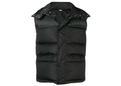 Gucci GG Padded Gilet Black