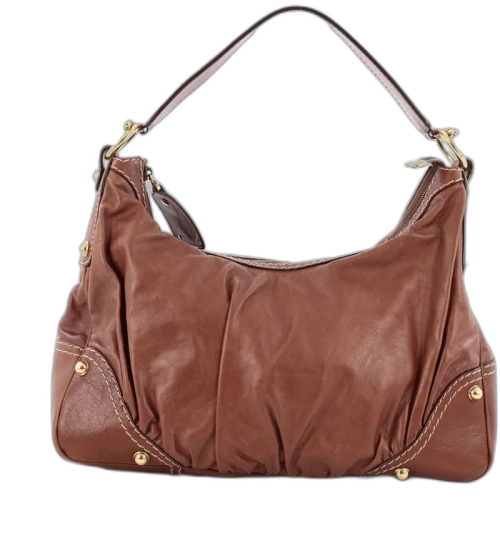 Gucci Jockey Hobo Medium Brown