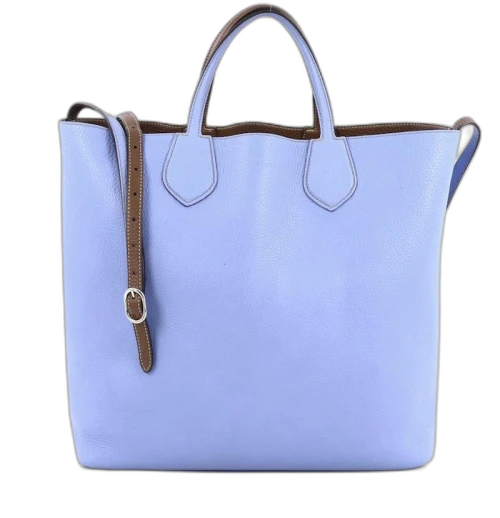 Gucci Ramble Tote Large Sky Blue/Brown