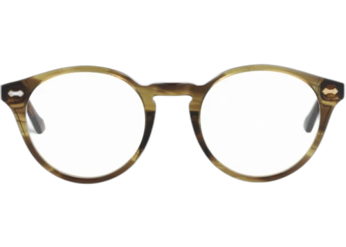 Gucci Round Frame Acetate Optical Frames GG0738O-30008903-005 Havana Havana Transparent