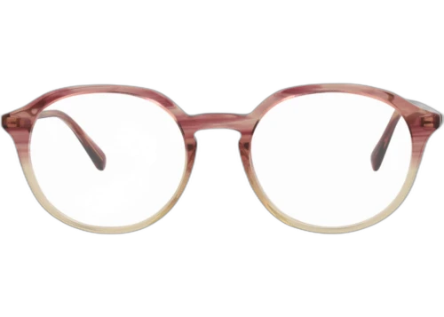 Gucci Round Frame Acetate Optical Frames GG1004O-30011772-004 Red Red Transparent