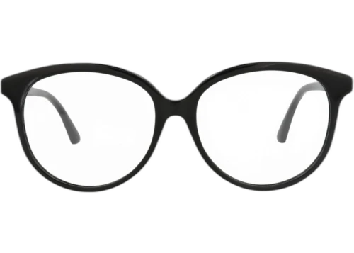 Gucci Round Frame Acetate Optical Frames GG1194OA-30013449-001 Black Black Transparent