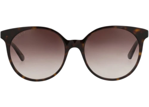 Gucci Round Frame Acetate Sunglasses GG0488S-30007785-002 Havana Havana Brown