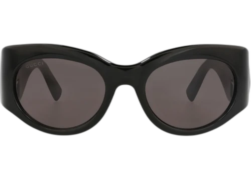 Gucci Round Frame Injection Sunglasses GG1544S-30014822-001 Black Black Grey