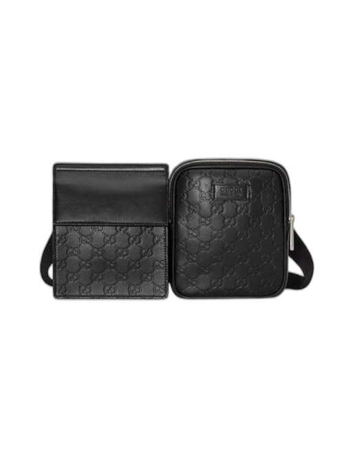 Gucci Signature Waist Bag Black