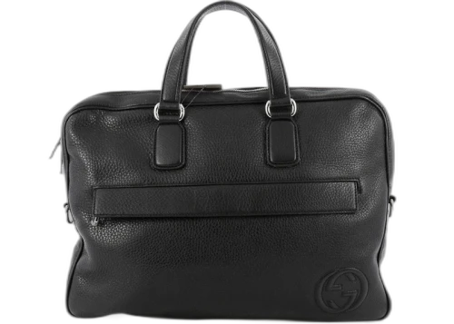 Gucci Soho Briefcase Leather Black