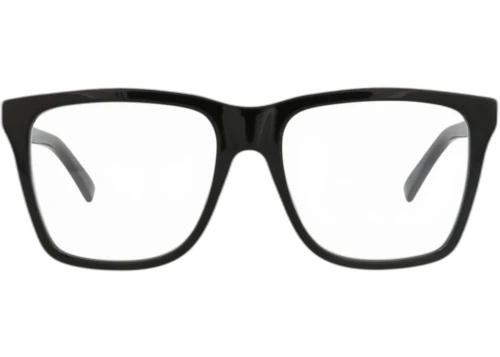 Gucci Square Frame Acetate Optical Frames GG0452O-30006486-001 Black Ruthenium Transparent