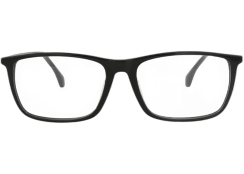 Gucci Square Frame Acetate Optical Frames GG0758OA-30008933-001 Black Black Transparent