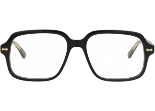 Gucci Square Frame Acetate Optical Frames GG0913O-30010545-001 Black Black Transparent