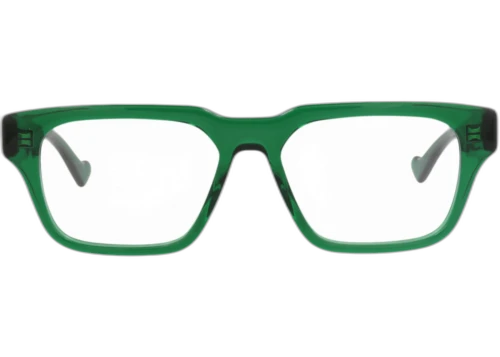 Gucci Square Frame Acetate Optical Frames GG0963O-30011185-004 Green Green Transparent