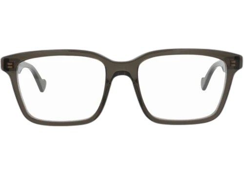 Gucci Square Frame Acetate Optical Frames GG0964O-30011188-006 Brown Brown Transparent