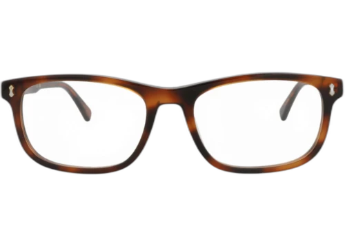 Gucci Square Frame Acetate Optical Frames GG1046O-30011626-005 Havana Havana Transparent
