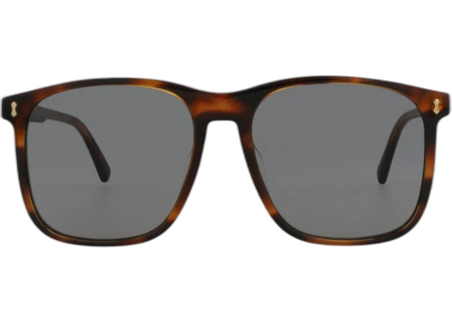 Gucci Square Frame Acetate Sunglasses GG1041S-30011605-002 Havana Havana Grey