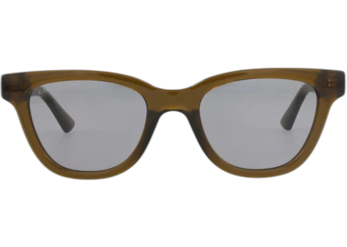 Gucci Square Frame Injection Sunglasses GG1116S-30012925-004 Brown Brown Grey