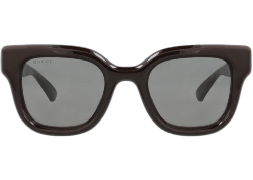 Gucci Square Frame Injection Sunglasses GG1828S-30015990-004 Brown Brown Grey