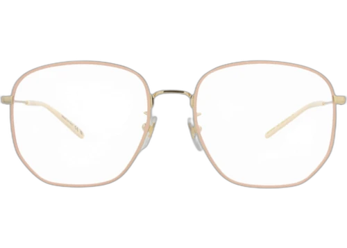 Gucci Square Frame Metal Optical Frames GG1197OA-30013454-002 Gold Gold Transparent